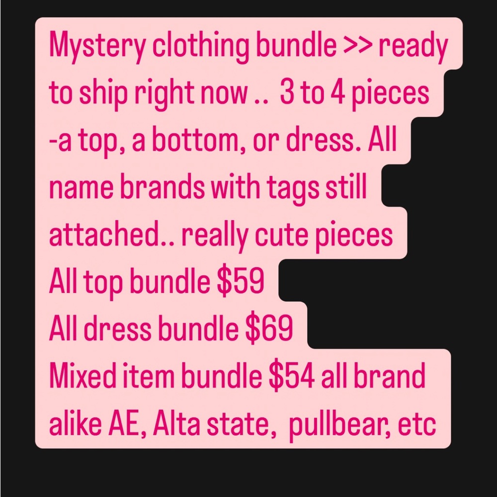 Stylish Clothing Bundle